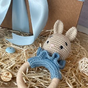 Sonaglio con Coniglio in Amigurumi
