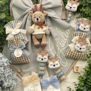 Coordinato Nascita Tema Renna