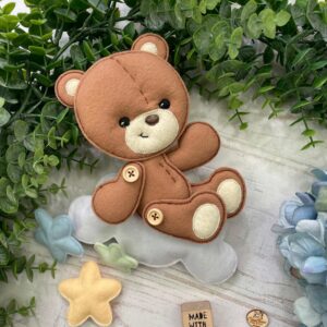 Orsetto su Nuvola in Pannolenci