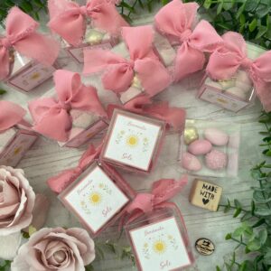 Porta Confetti in PVC Personalizzato Sun and Flowers