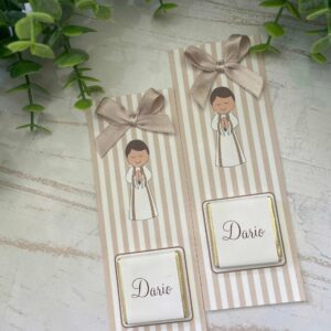 Segnaposto Personalizzato con Cioccolatino