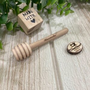 Spargimiele in Legno Personalizzato