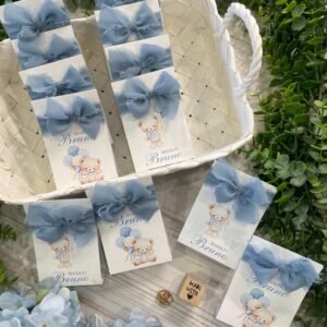 Porta Confetti Personalizzati Teddy Balloons